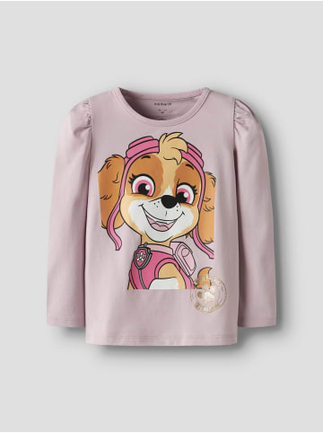 name it Langarmshirt NMFNAJA PAW in keepsake lilac