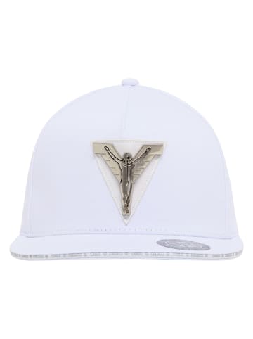 Carlo Colucci Snapback Cap Comai in Weiß