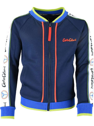 Carlo Colucci Sweatjacke Carrado in Navy