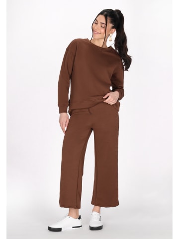 faina Women Sweatshirt in brown