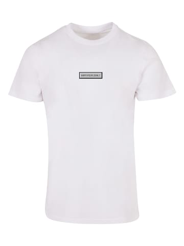 F4NT4STIC T-Shirt Happy People Only Good Vibes in weiß