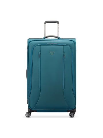 Roncato City 3.0 4 Rollen Trolley L 77 cm mit Dehnfalte in flaschengruen