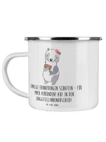 Mr. & Mrs. Panda Pott Junggesellinnenabschied Erinnerungen mit S... in Weiß