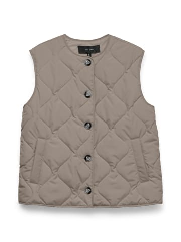 Vero Moda VMMILLIE WAISTCOAT NOOS in Moon Rock