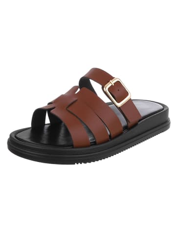 Ital-Design Sandale & Sandalette in Braun