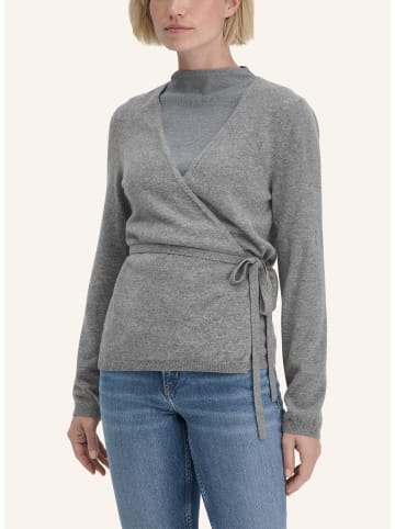 Hessnatur Strick Jacke in grau