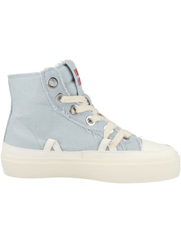 INUIKII Sneaker low Matilda High Top Distressed in blau