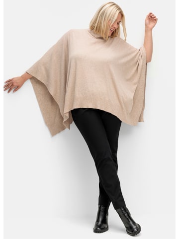 sheego Schlupfhose in schwarz