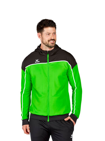 erima Change By Erima Trainingsjacke mit Kapuze in green/schwarz/weiss