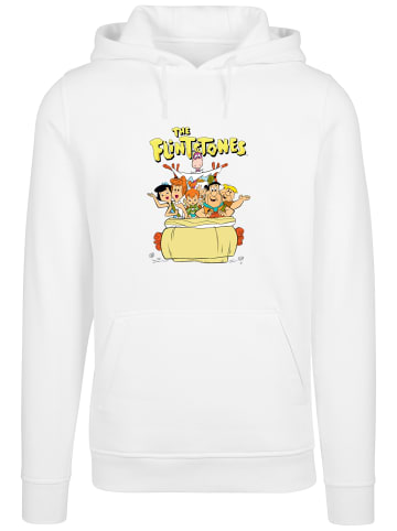 F4NT4STIC Hoodie Die Familie Feuerstein The The Ride in weiß