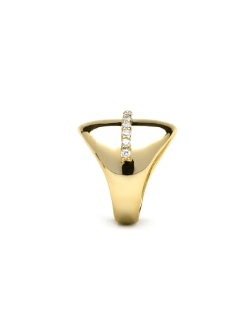 Luxenter Ring Idel 925er Sterlingsilber-Idel gold