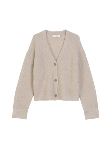 Marc O'Polo Bouclé-Cardigan regular in chalky mauve melange