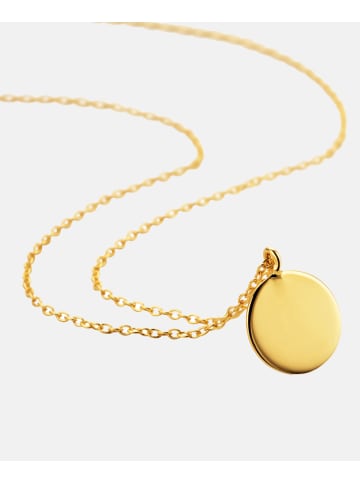 Diamant L'éternel Halskette aus 375 Gelbgold