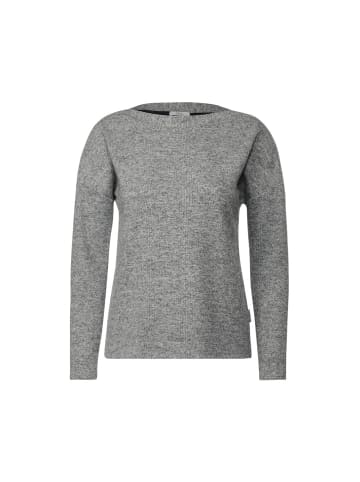 Cecil Langarmshirt in black melange