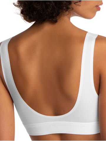 Wolford Bustier Scoop Neck Bralette in pearl