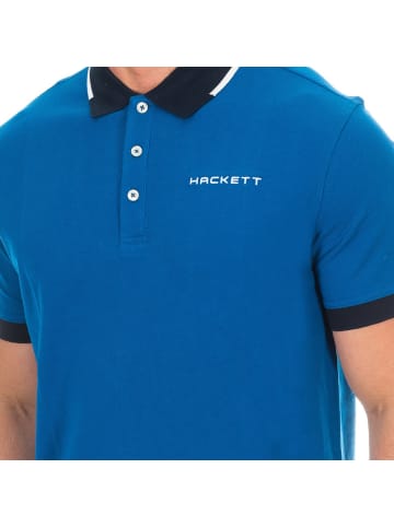 Hackett London Poloshirt in Blue
