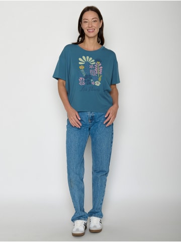 GreenBomb Feel Les Fleurs in True Blue