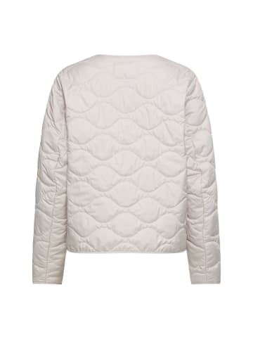 Camel Active Blouson mit Druckknopfleiste in Perlweiß