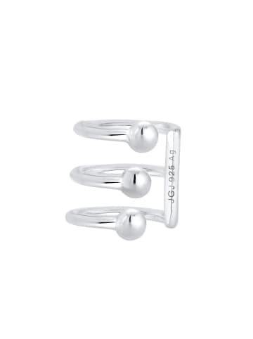 Elli Ohrringe 925 Sterling Silber Kugel in Silber