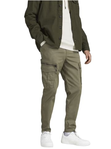 Jack & Jones Cargo JJIACE JJDEX TAPERED AKM DUSTY tapered in Grün