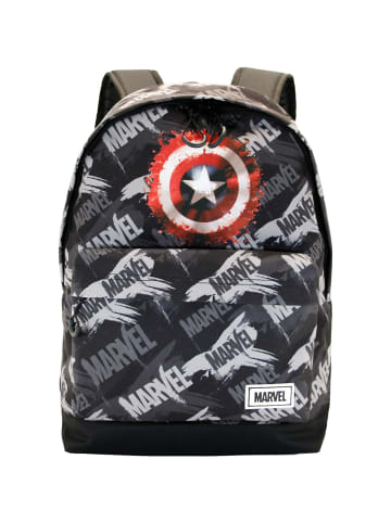 Marvel Rucksack Captain America Scratches-FAN HS in grau
