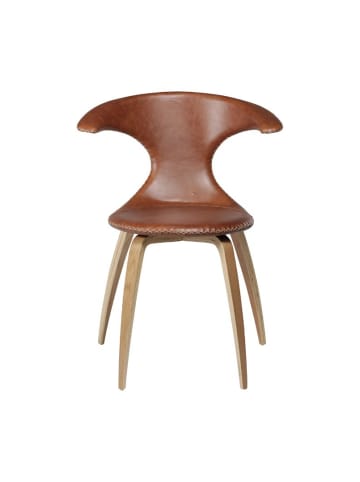 ebuy24 Esszimmerstuhl Flair Braun 4er Set