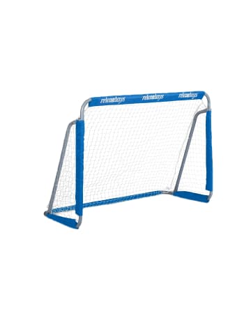relaxdays 2 x Fußballtor in Blau - (B)150 x (H)110 x (T)75 cm
