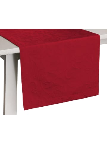 Pichler Tischläufer Cordoba 50x150 cm in burgund