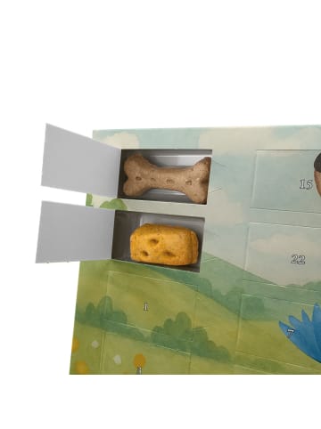 Mr. & Mrs. Panda Hunde Adventskalender Hund Blume Design ohne Sp... in Weiß