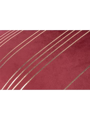Kayoom Dekokissen & Decke Prisma 525 2er-Set in rot - gold