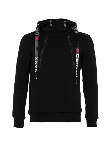 Cipo & Baxx Kapuzenpullover in Black