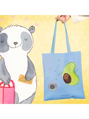 Mr. & Mrs. Panda Jutebeutel Avocado Tanzen ohne Spruch in Sky Blue