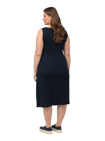 Ulla Popken Jerseykleid in marine