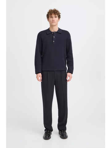 CASUAL FRIDAY Strickpullover CFABEL MILANO POLO KNIT in Blau