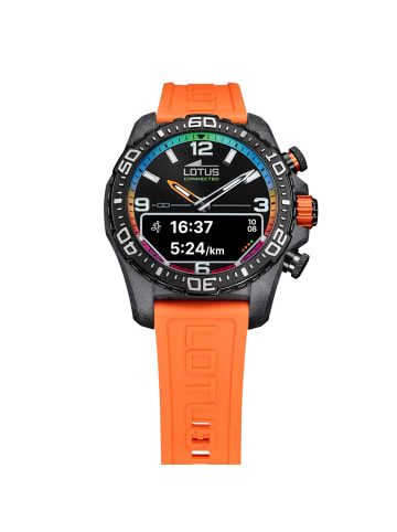 Lotus Multifunktion-Armbanduhr Lotus Multifunktion orange groß (ca. 45mm)