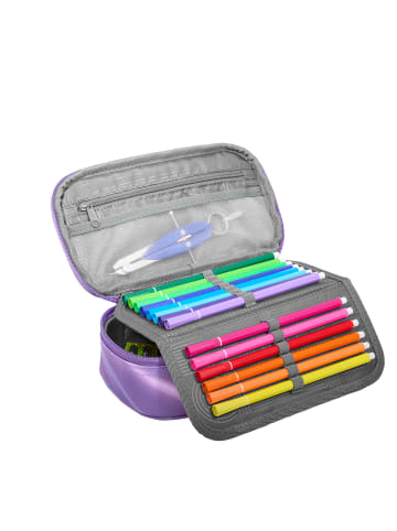 Coocazoo Mäppchen "Arctic Lights" in Lila