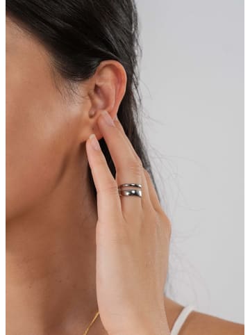PURELEI Ring Twin Tides Silber