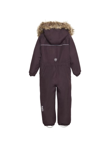 Color Kids COVERALLWITH FAKE FUR in Rose