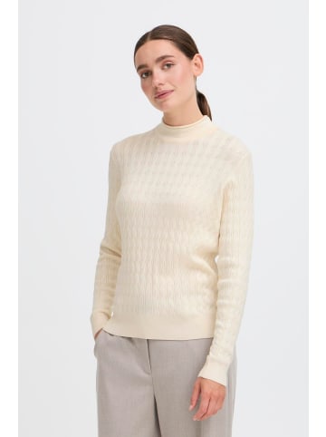 Oxmo Rollkragenpullover OXISALLY in Beige