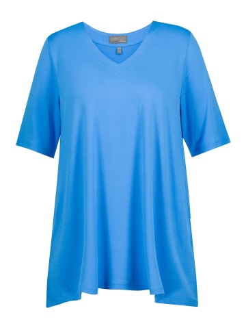 Ulla Popken Longshirt in strahlendes blau