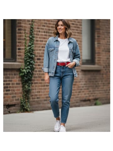 FRONHOFER Ledergürtel in Curry