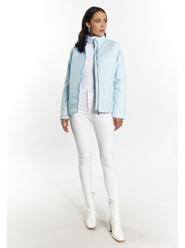 faina Damen Leichte Steppjacke in Hellblau