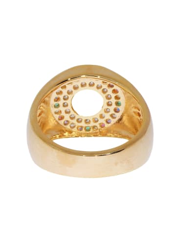 SIF JAKOBS Ring "farbmix vergoldet R1048-xcz-YG" in Gold