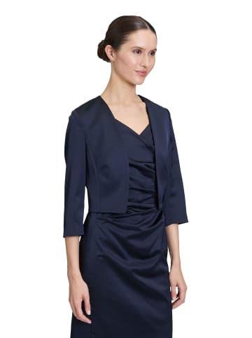 Vera Mont Bolero-Jacke mit Kellerfalten in Night Sky