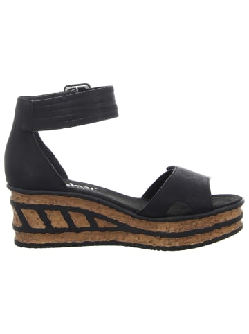 rieker Sandalette in schwarz