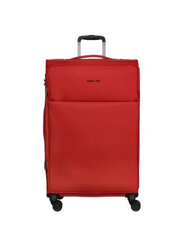 Stratic Light+ - 4-Rollen-Trolley 80 cm L erw. (khaki) in rot