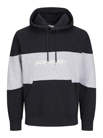 JACK & JONES PLUS Kapuzenpullover in Black