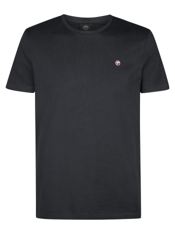 Petrol Industries T-Shirt mit Logo Windward in Schwarz