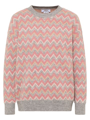 usha FESTIVAL Strick Pullover in Rosa Mehrfarbig