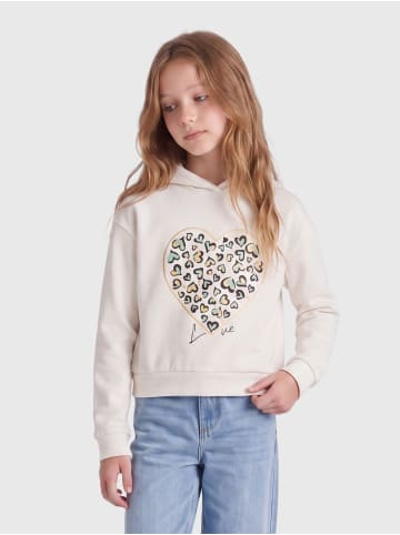 KIDS ONLY Kapuzenpullover in Cloud Dancer 1